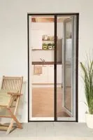 Alu Türrollobausatz 125x220cm in braun