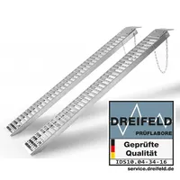 Universal Laderampen Auffahrrampen 2er - Set 1,8 m