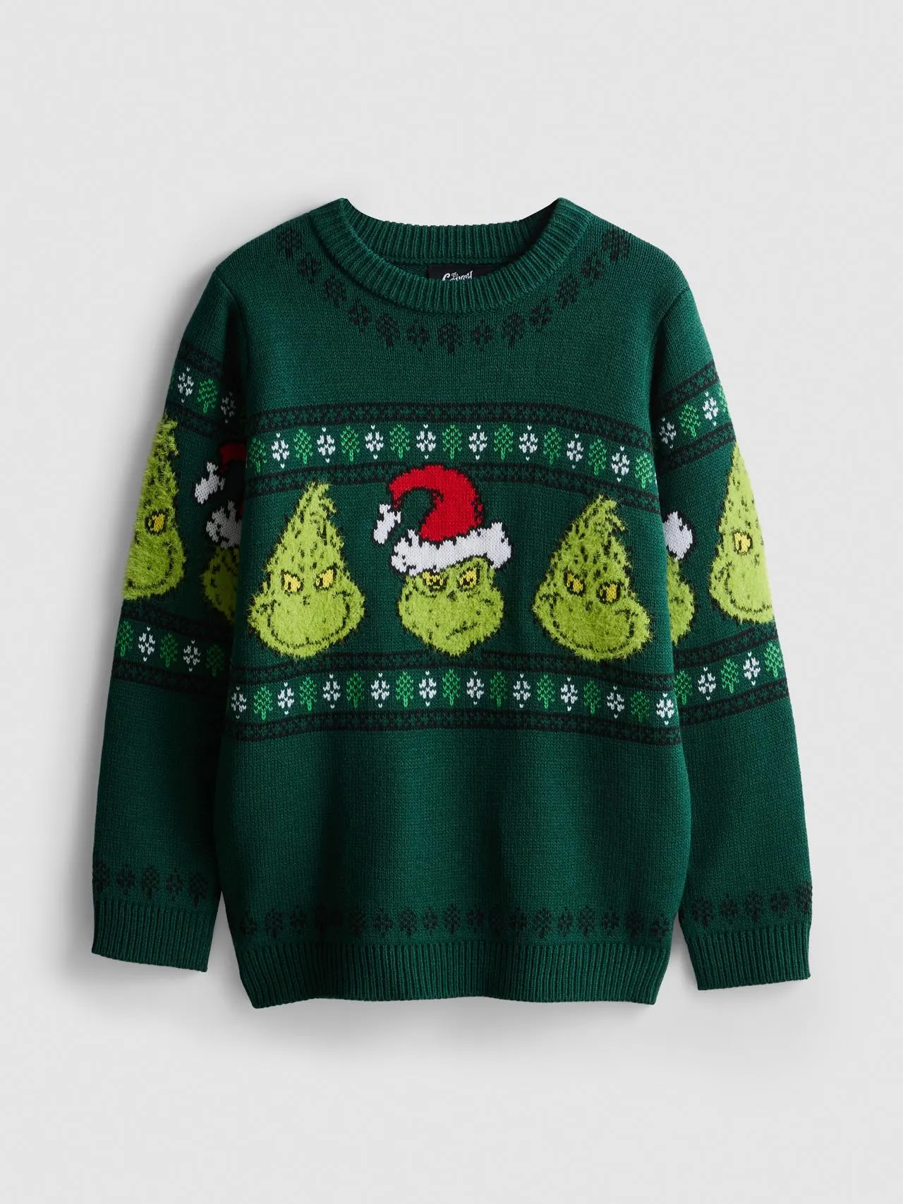 7-15 ans | Pull de Noël Le Grinch