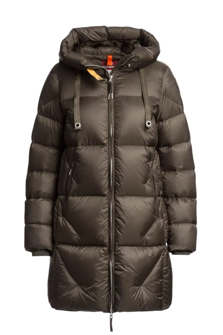Janet Hooded Down Jacket - Antique Bronze