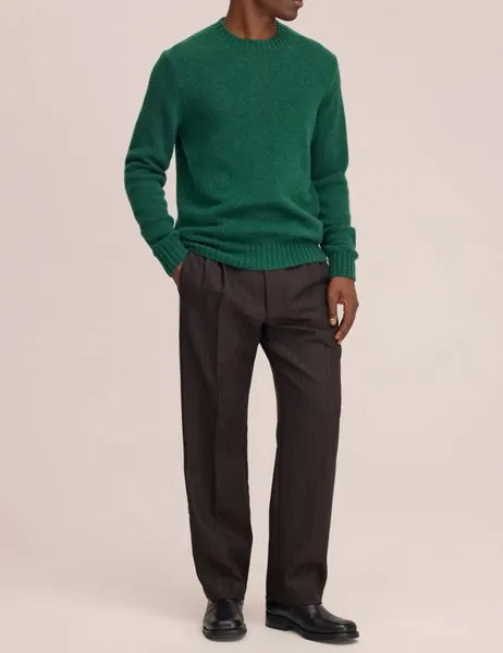 Lee 6598 Merino Sweater Eden Green