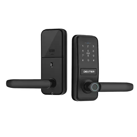 Cerradura Smart Manija Tubular P130, Negro