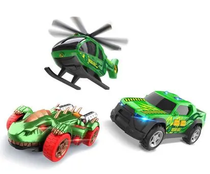 SET 3 VEHICULES DINOSAURES SIDJ Ref : 41132177