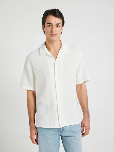 Just Jeans Relaxed Textured Shirt