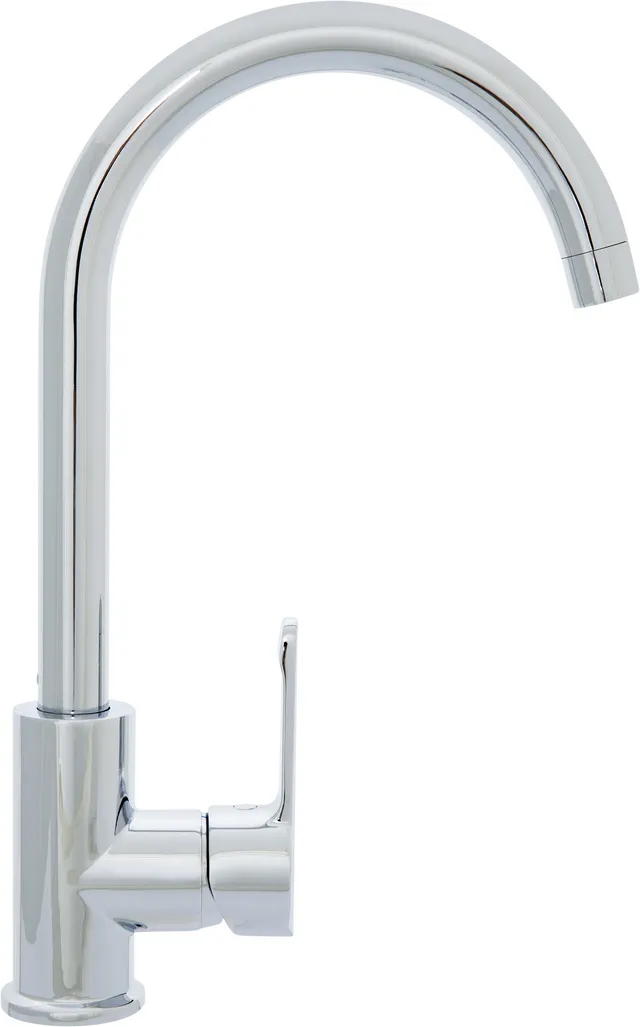 Grifo de cocina monomando caño alto en "C" TEKA ML 915cromado