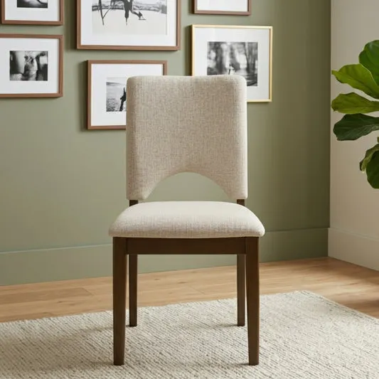 Windsor 36" Side Chair (1-Piece) by Homelegance - Beige/Brown