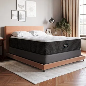 Beautyrest 14.5" Silver Hybrid DualCool Plush Mattress