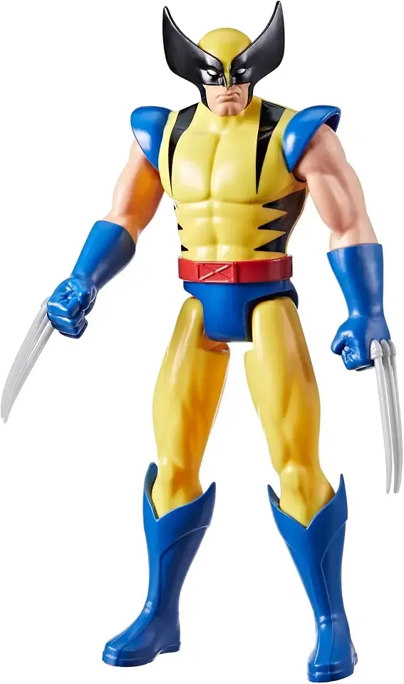 Marvel Titan Hero Series X-Men Wolverine 12-Inch-Scale Action Figure, X-Men Toys, Super Hero Toys for Kids, Ages 4 and Up