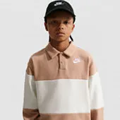 Nike Little & Big Kid Boys Long Sleeve Rugby Shirt