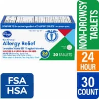 Kroger® Allergy Relief Non-Drowsy Tablets Loratadine