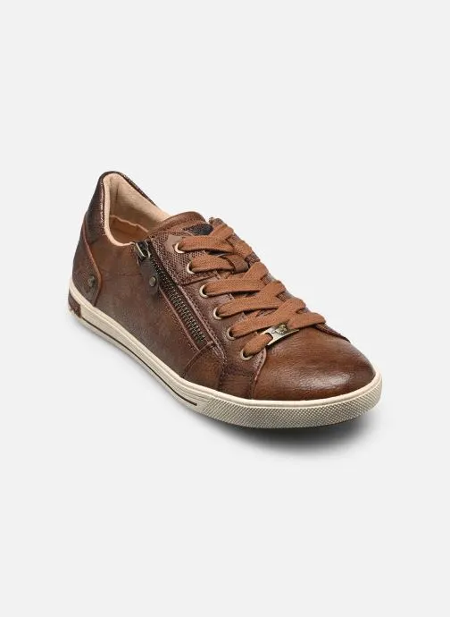 Lage sneakers 15M0152004 dames bruin