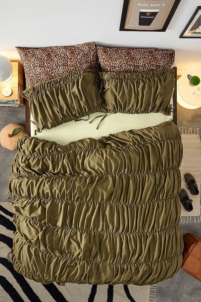 Set Copripiumino Arricciato