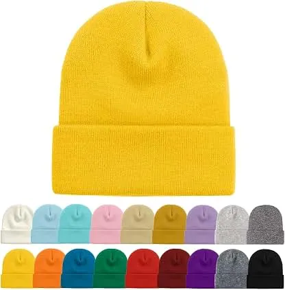 ZOORON Beanie for Women Men Ski Watch Cap Cuffed Plain Skull Knit Hat Soft Fisherman Winter Hat ZOORON Beanie for Women Men Ski Watch Cap Cuffed Pl…