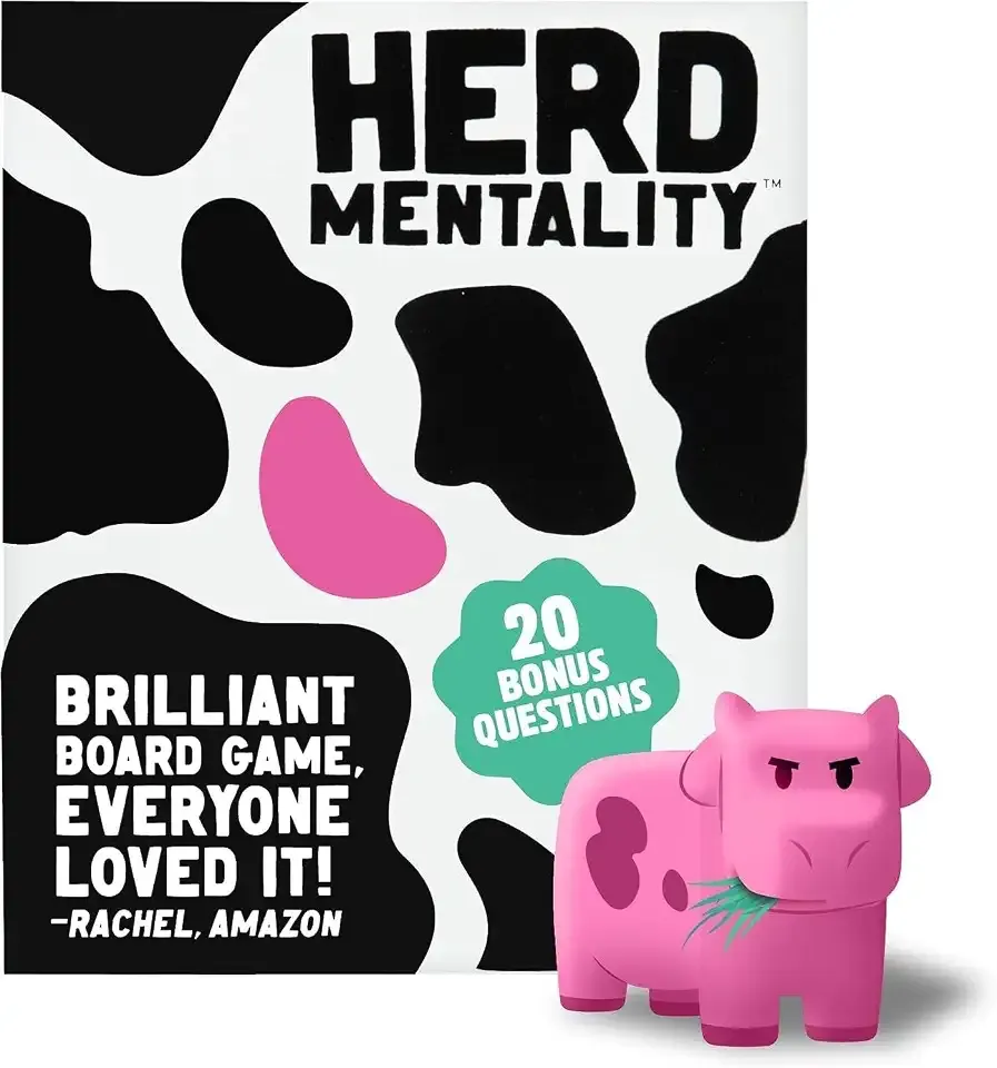 Herd Mentality Board Game: #1 Family Party Game, 4-20 Players