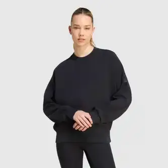 adidas Womens Soft Lux Loose Sweat