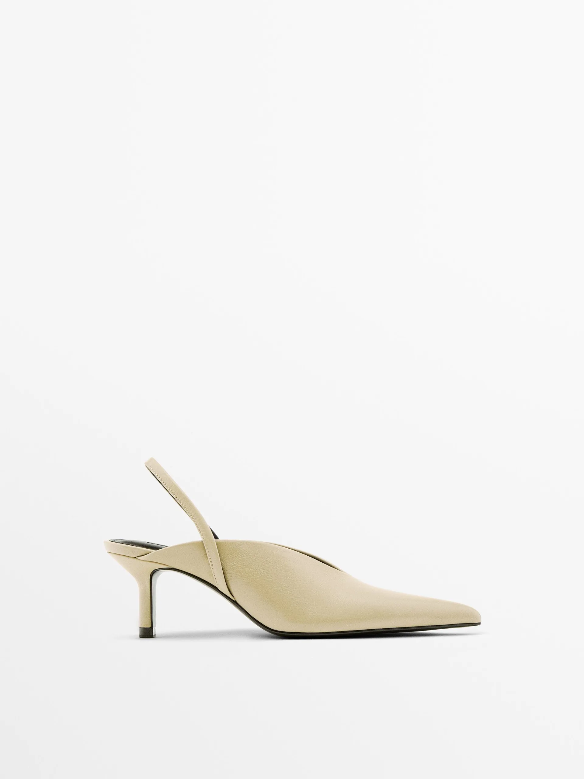 Slingback met hak