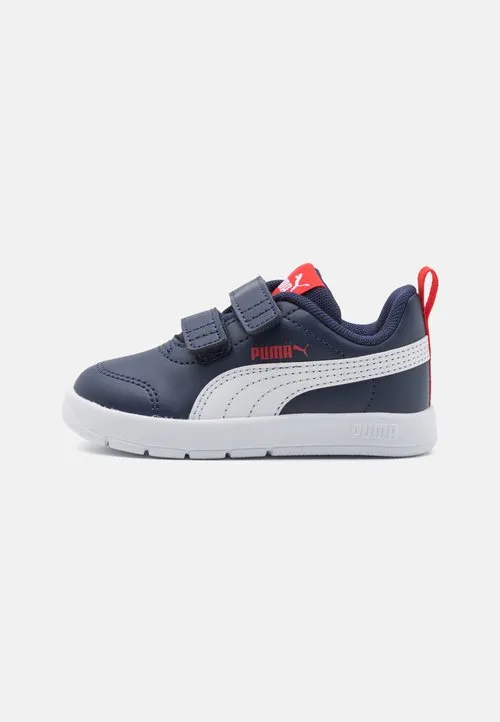 COURTFLEX V3 UNISEX - Treningssko - navy/white/red