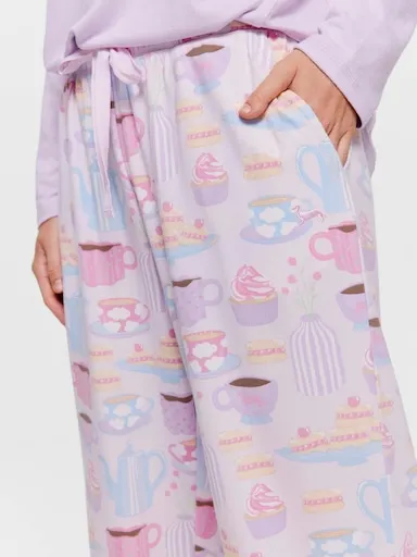 Morning Tea Straight Leg Pj Pant