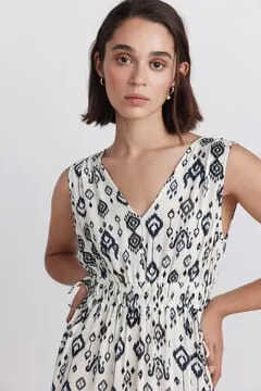 Vestido tiras cintura