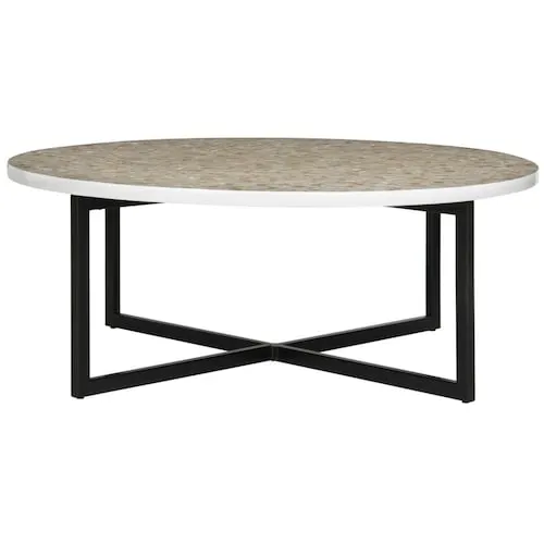 Cheyenne Cream Round Coffee Table