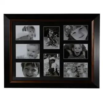 Image Multi Photo Frame with 8 Opening 16x20cm