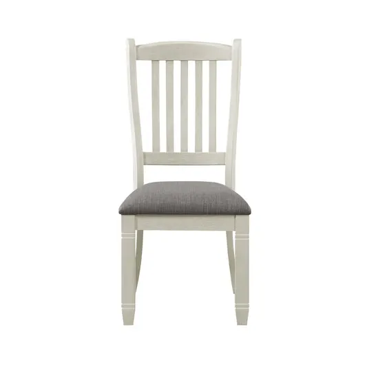Granby 19.5" Side Chair by Homelegance - White/Gray