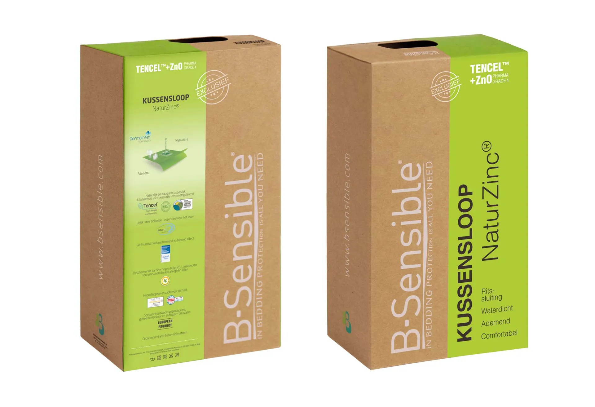 B-Sensible Waterdichte Beschermer Kussensloop
