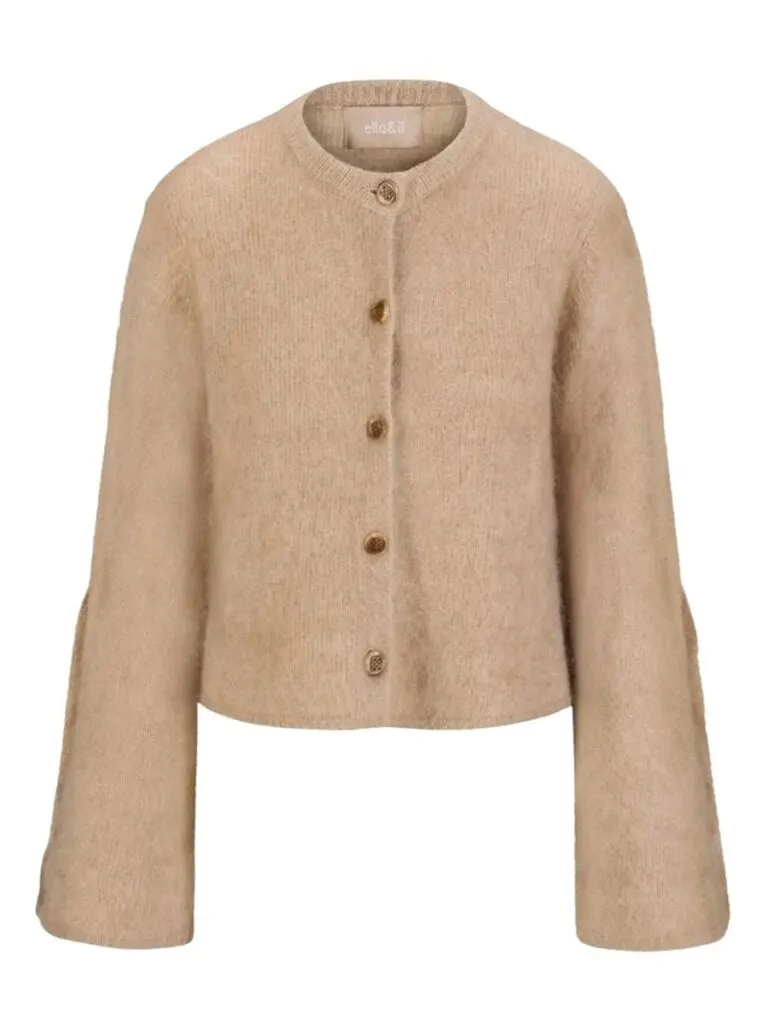 Isadora Chunky Cardigan - Beige
