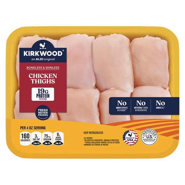 Kirkwood Boneless and Skinless Chicken Thighs
