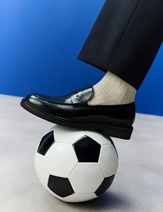 Leather Penny Loafers