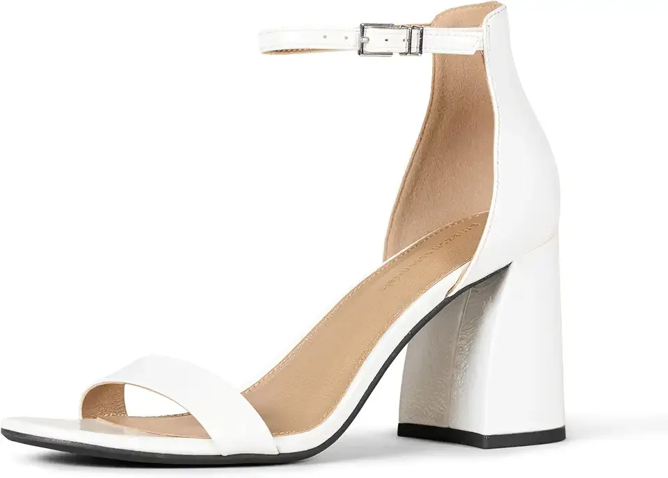 Women's Ankle Strap Block Heel Nola Sandals