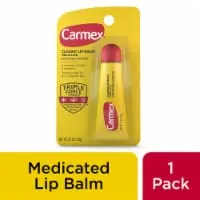 Carmex Medicated Lip Balm Tube, Lip Moisturizer for Dry, Chapped Lips, 0.35 OZ