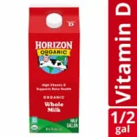 Horizon Organic Vitamin D Whole Milk Half Gallon
