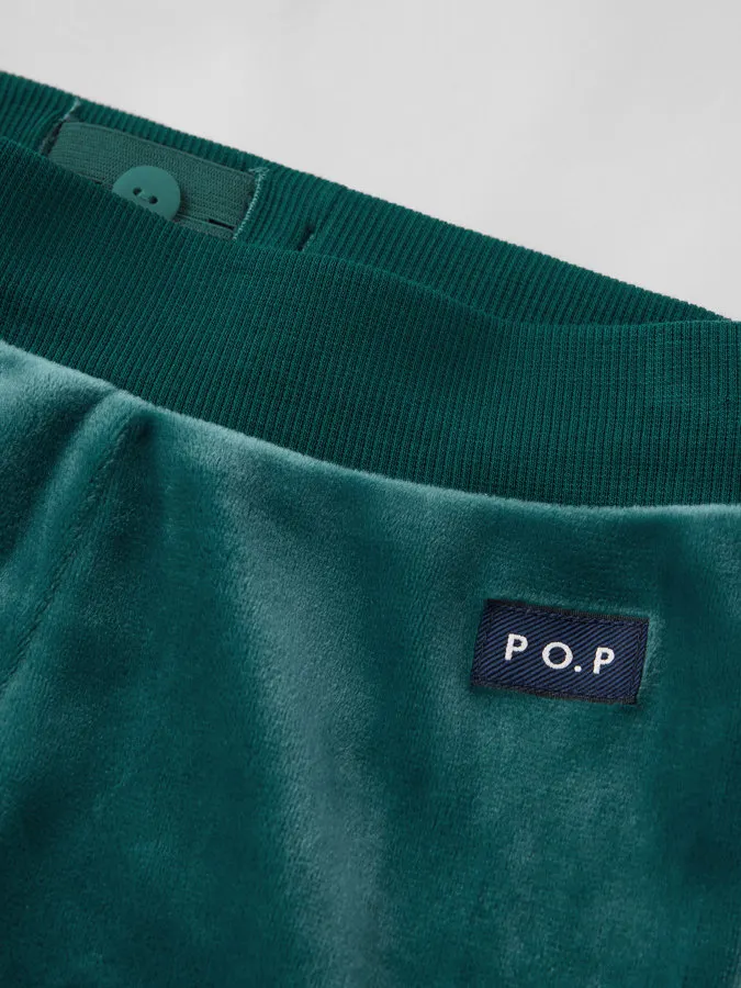 Myk velur med ekstra lange vrangborder