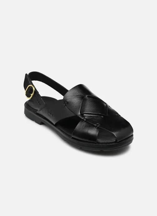 Platte sandalen BACKSTRAP SANDAL dames zwart