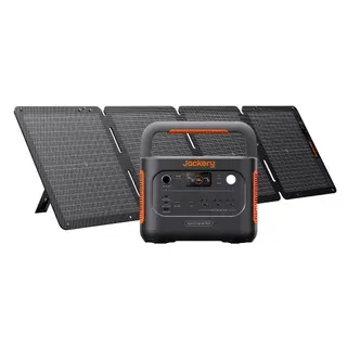 Jackery Explorer 1500 v2 Solar Generator with Solar Panel 100Air