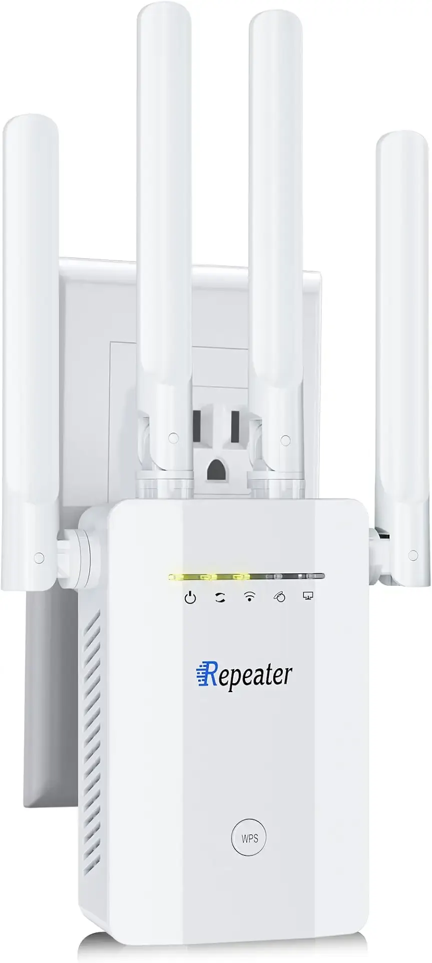 2026 New WiFi Extender Signal Booster for Home, 15715sq.ft Long Range WiFi Repeater Wireless Routers Signal Amplifier, Mesh WiFi 15X Faster Access Point with Ethernet Port, Easy Setup, 5 Working Mode
