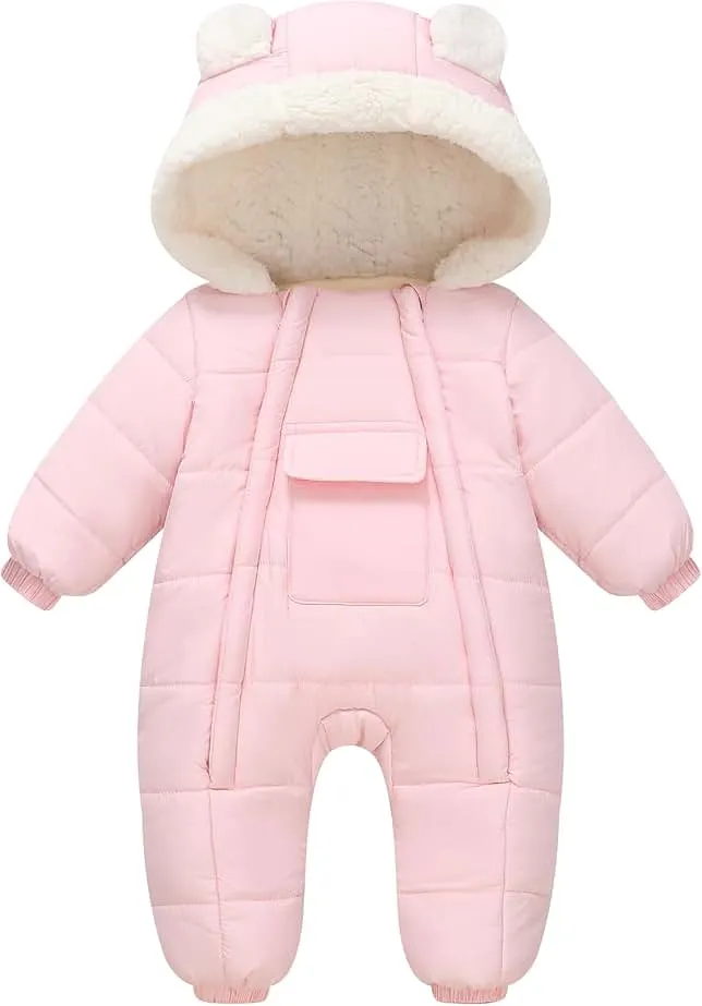 AiWMGL Baby Girls Boys Snowsuit Newborn Winter Clothes Jumpsuit Romper Infant Hooded Fleece Coat Jacket Outwear AiWMGL Baby Girls Boys Snowsuit Newborn Winter Clothes Jumpsuit Romper Infant Hooded Fleece Coat Jacket Outwear