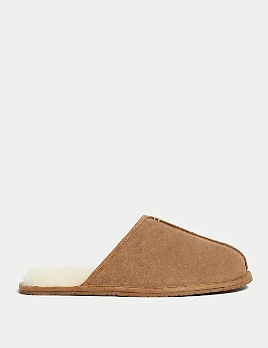 Freshfeet™-Pantoffeln aus Wildleder