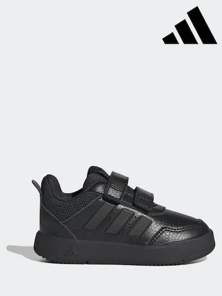 adidas Black Hook and Loop Tensaur Sport 3.0 Infant Trainers