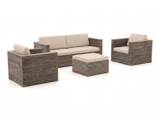 ROUGH-C stoel-bank loungeset 4-delig