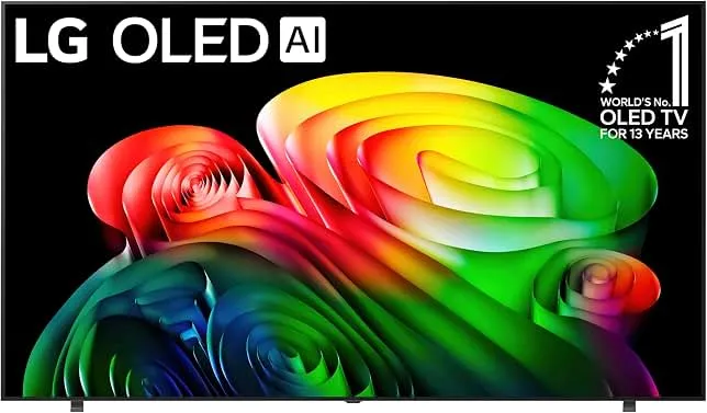 LG 83-Inch OLED AI 4K B6 Series Smart TV, 2026 Model | Dolby Atmos, Dolby Vision, HDR10, AI Super Upscaling 4K, Filmmaker Mode