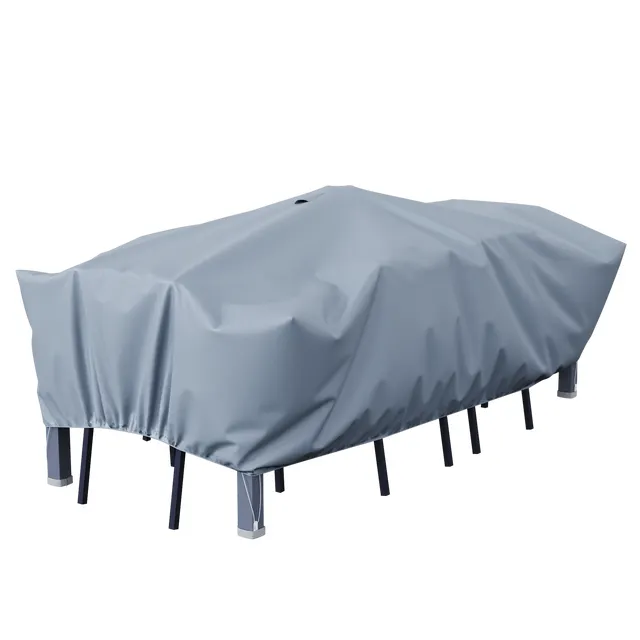 Copertura protettiva per tavolo da giardino in poliestere NATERIAL L 250 x P 130 x H 60 cm