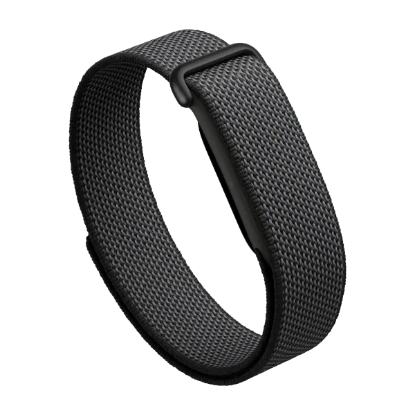 Google Fitbit Air aktivitetsarmbånd, Obsidian