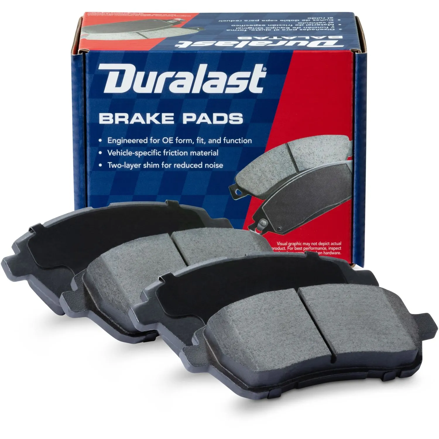Balatas Duralast de Cerámica MKD1454