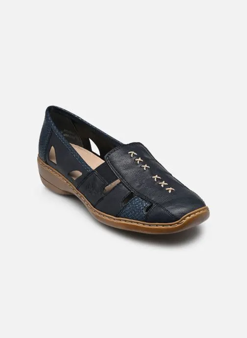 Klassieke ballerina's 41385 dames blauw