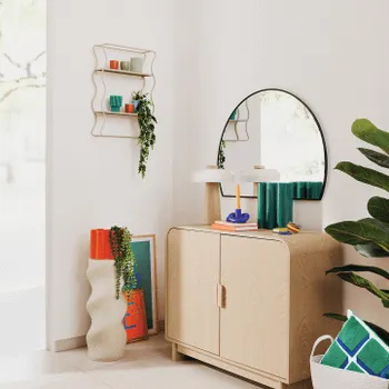 Wandrek JUVRY 2Niv. Metaal Beige