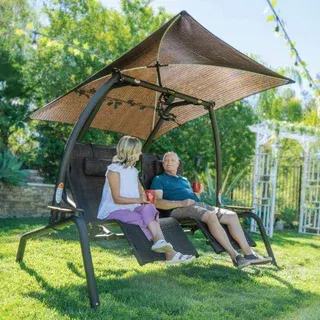 Sunset Swings 2-Person Lounging Yard & Patio Swing