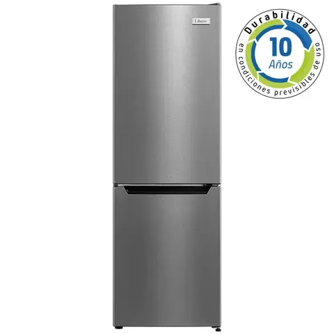 Refrigerador Bottom Freezer Frío Directo 157 Litros Inox LRB-180DFI