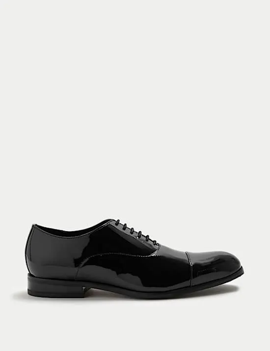 Patent Leather Oxford Shoes
